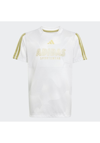 Adidas Jd0498 J Hot Cof Tee Çocuk T-shirt Beyaz