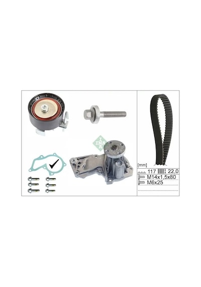 Ford Fusion Triger Seti + Devirdaim 1.6 2003-2011 Ina 530060530
