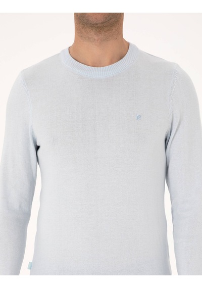 Pierre Cardin Erkek Açık Mavi Kazak /triko 50314192-vr003 Açık Mavi