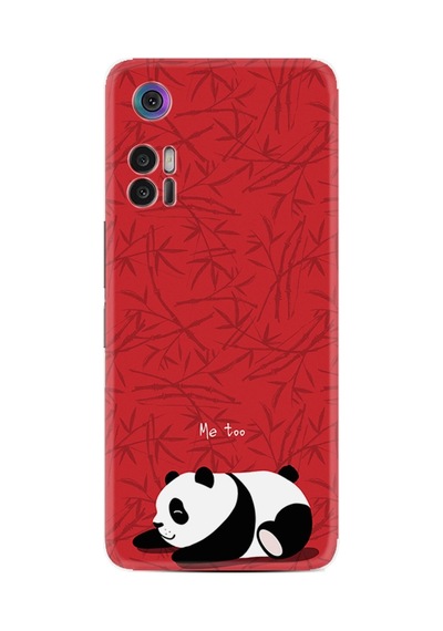 Tcl 30+ Plus Kılıf T676k Kılıf Resimli Desenli Silikon Platinium Series Sleeping Panda 1810