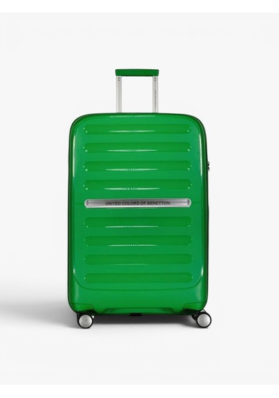 Benetton Trolley 50 Cm Yesıl Uniseks Valiz - 14bnt1000-03-ysl Siyah