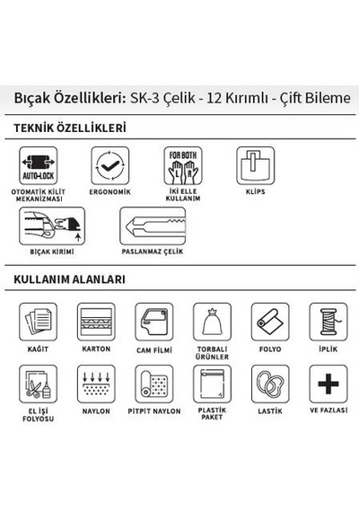 Vıp-tec Klipsli Maket Bıçağı 875113