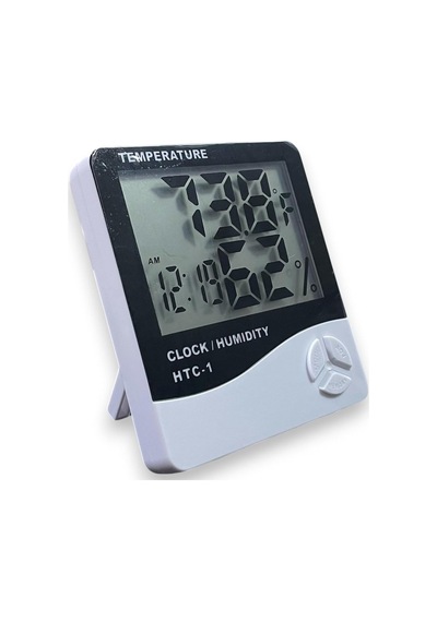 Tek-iş Dijital Termometre Ve Nem Ölçer, Lcd Ekranlı, Pilli