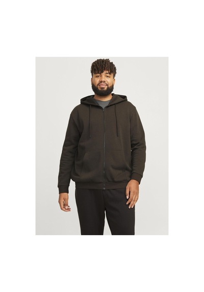 Jack & Jones Plus Reißverschluss İle Kapuzenpullover Reißverschluss İle Büyük Beden Einfarbig Kapuzenpullover Mulch Jack & Jones Plus Reißverschluss İle Kapuzenpullover Reißverschluss İle Büyük Beden Einfarbig Kapuzenpullover Mulch