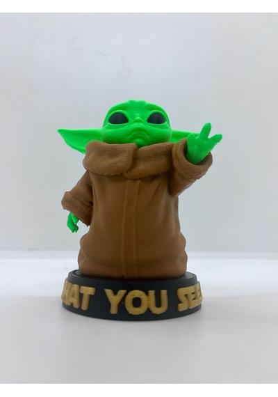 Grogu 3d Figürü