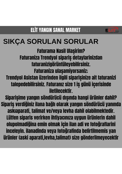 Yangın Söndürme Tüpü Ruhsata Uygun 6 Kg Kkt Kimyevi Tozlu Söndürücü