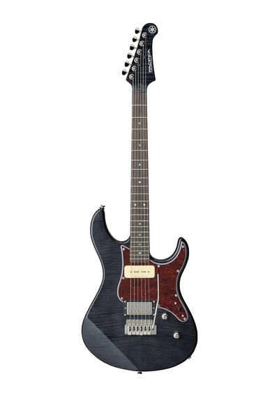 Yamaha Pacifica Pac611vfm Tbl Solid-body Elektro Gitar Translucent Black 104081500131