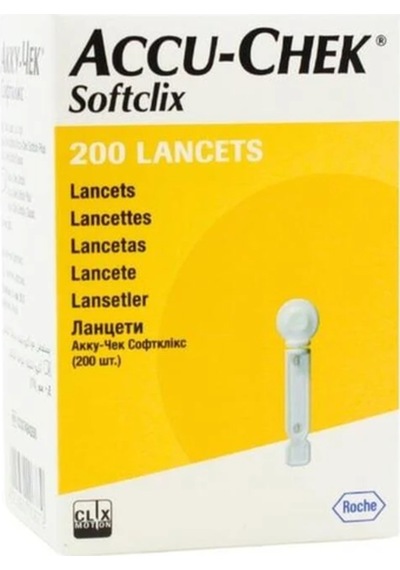 Accu-chek Softclix Lansets 200 Adet