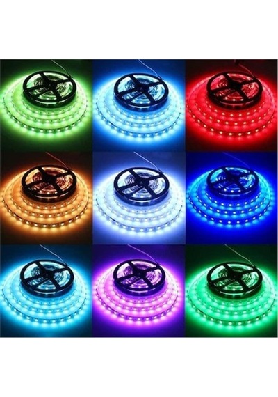 12V/60 LED İÇ MEKAN IP 20 SARI ŞERİT LED  5 metre-4316