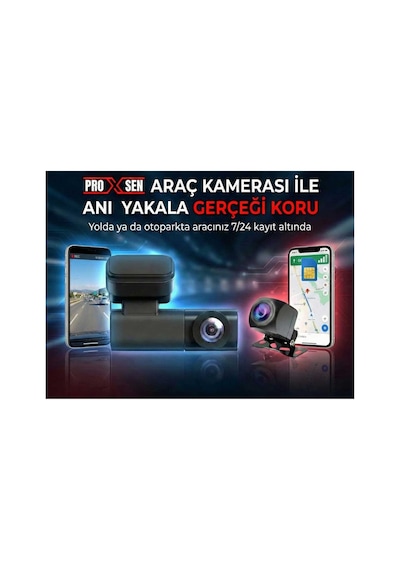 Ps-dash-4+2/4g 4 Mp Ön-2 Mp Arka 4g Araç Kamerası
