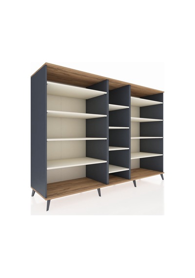 Kronos Dolap 11 Raflı 220x59x163 Antrasit-çam/aytaşı Atlas Çam/aytası - Antrasıt Kronos Dolap 11 Raflı 220x59x163 Antrasit-çam/aytaşı Atlas Çam/aytası - Antrasıt