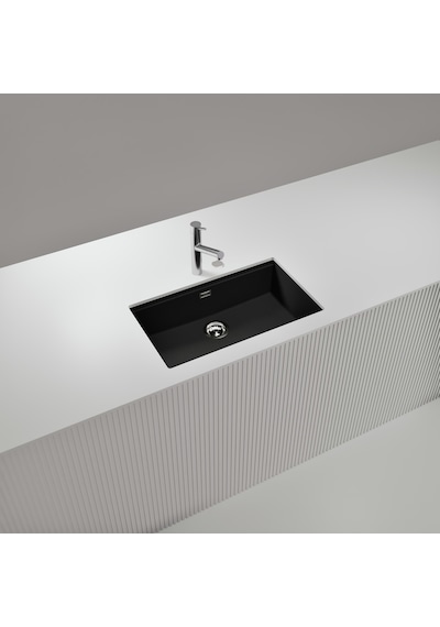 Schock - Lahti N100xl Onyx 70 Cm Tezgahaltı/tezgahüstü Granit Evye Diğer