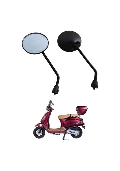 Motosiklet Aynası Siyah - Falcon Cooper50 Ayna Takim