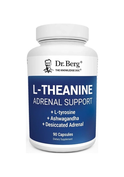 L-theanine Adrenal Support 90 Kapsül Takviye Edici Gıda Dr.berg