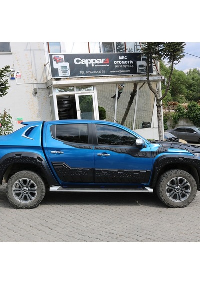 Mitsubishi L200 2019- Yarasa Yan Kapı Kaplama
