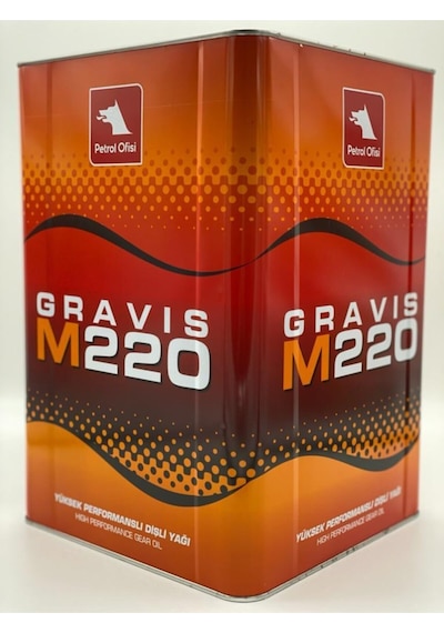 Petrol Ofisi Gravis M 220 Yüksek Performans Kapalı Sistem Dişli Yağı 16 KG