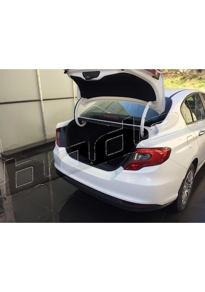 Egea Sedan 2015-2021 Bagaj Paspası Havuzlu Kaucuk Tam Uyum Siyah