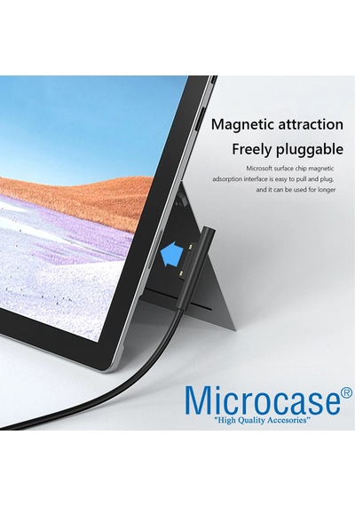 Surface Pro 3-4-5-6-7-8 Type-c Pd Şarj Kablosu 150cm-al4145