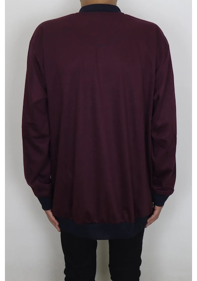 Santa Dmc Tekstil Erkek Bordo Klasik Kesim Rahat Kalıp Tek Cepli Polo Yaka Kışlık Battal Kazak Bordo Santa Dmc Tekstil Erkek Bordo Klasik Kesim Rahat Kalıp Tek Cepli Polo Yaka Kışlık Battal Kazak Bordo