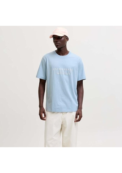 Jack & Jones Jack&jones Savona Branding Erkek Mavi Tişört