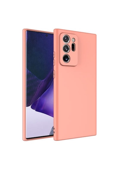 Nihcase Samsung Uyumlu Galaxy Note 20 Ultra Kılıf Mara İçi Kadife Süet Lansman