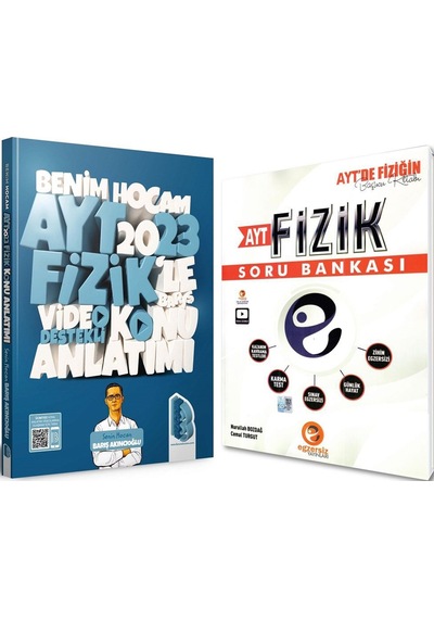 Benim Hocam 2023 Ayt Fizik Konu Ve Eğzersiz Soru Bankası Seti 2 Kitap