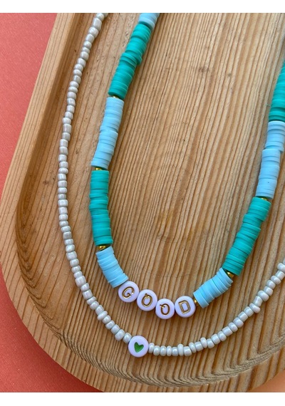 Paytak Moda Good Kalp Bff 2li Fimo Boncuk Kolye Renkli Kadın Kolye Pyt57nckkl Çok Renkli