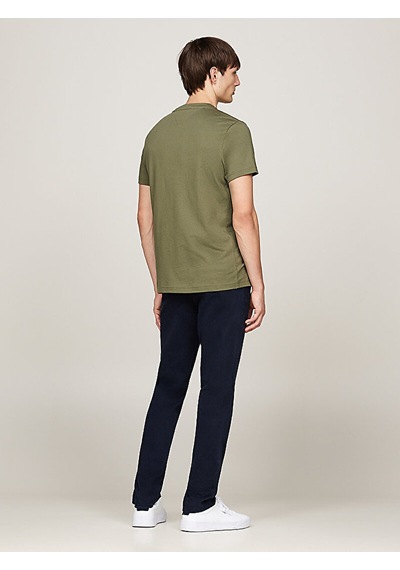 Tommy Hilfiger Erkek Marka Logolu Organik Pamuklu Günlük Kullanıma Uygun Yeşil T-shirt Mw0mw11797 Plı Tommy Hilfiger Erkek Marka Logolu Organik Pamuklu Günlük Kullanıma Uygun Yeşil T-shirt Mw0mw11797 Plı