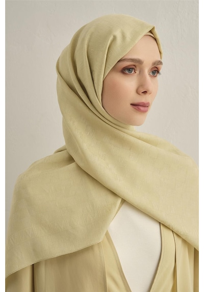 Armine Pamora Dama Çerçeve Şal 2 51 Sarı