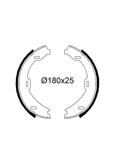 Valeo 564276 Fren Balatası Arka Park Freni Mercedes S-class W220 C215 A2204200520 -