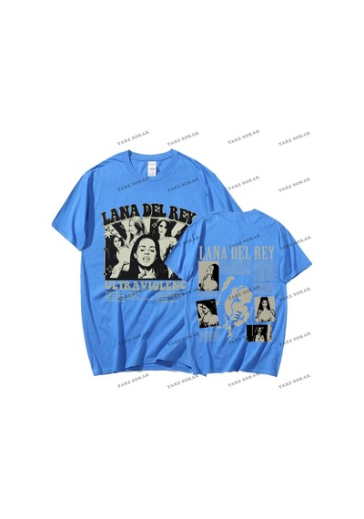 Startmore Startmore Lana Del Rey Unisex Tişört T-shirt Beyaz