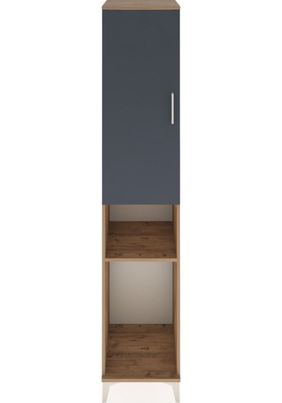 Hyperion Dolap 3 Raflı Tek Kapaklı Tek Askılı 44x44x221 Çam-a... Çam