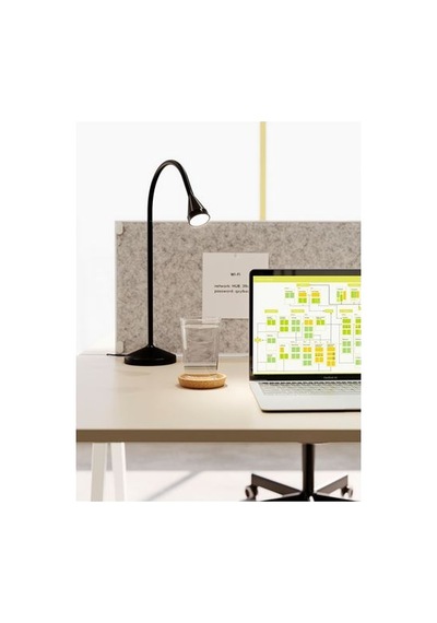 Ikea Nävlınge Çalışma Lambası, Siyah, 52 Cm