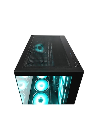 Rampage Ares 750w 80+ Bronze 12cm Argb Fan Tempered Glass Mid-t Siyah Gaming Kasa