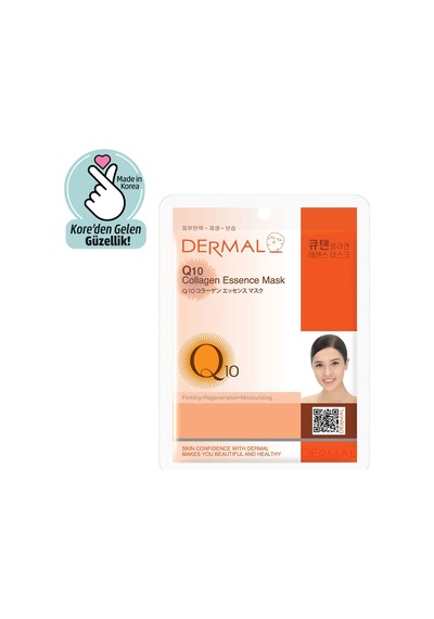 Dermal Sıkılaştırıcı Nemlendirici Q10 Kolajen Maske 23g - 6 Adet Tarı