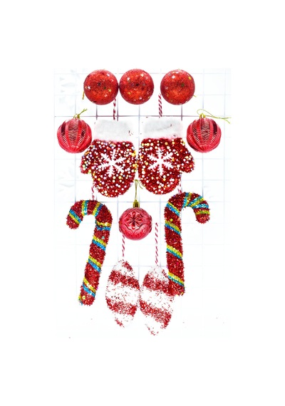 Waldern Yılbaşı Sugar Set Kırmızı
