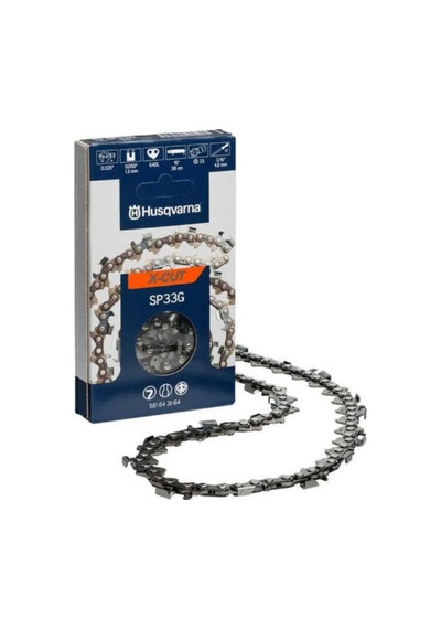Husqvarna X-cut Motorlu Testere Zinciri 32 Diş Sp33g .325 1,3mm Yarım Köşeli