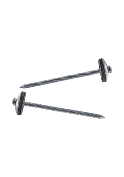10 cm Ondülin Yivli Metal Başlı Çivi 2.5 Kg