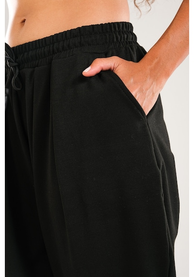 Cocopelli Pileli Siyah Jogger Pantolon Coc2094 Siyah