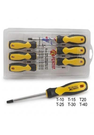 Rico Delikli Torx Tornavida Seti 6 Parça 003-rk0052