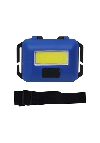 Süper Parlak Mini Kafa Lambası 3 Watt Cob Led - Pilli Aydınlatma Kafa Feneri Karışık