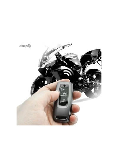 Honda Pcx Xadv Uyumlu Desenli Tpu Anahtar Kılıfı Gri 2021 İle 2026 Modeller