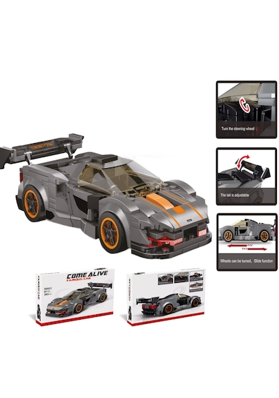 Lego Teknik Mclaren Senna Yarış Arabası Mclaren Lego Araba Yapı Blok Oyuncak Araba - 250+ Parça
