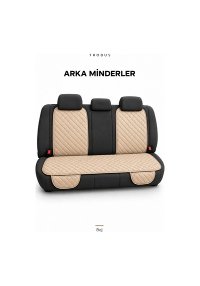 Trobus Honda City 2014-2020 Kapitone Minder 7'li Bej