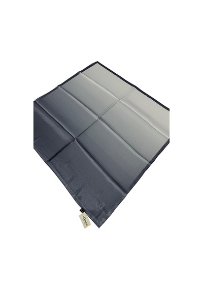 Berussa Hibrit Desenli Kristal Eşarp - 04683 - 90 X 90 / Gri- Gümüş Gri- Gümüş
