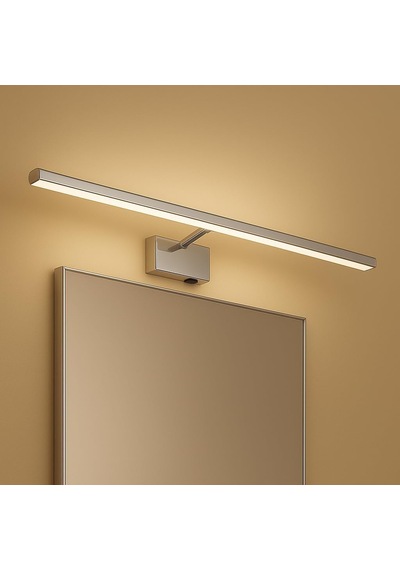 Kanarya 40 Cm 8w Led Ayna &amp Resim Apliği Krom / 4200k Gün Işığı, 720 Lümen, Ip45 Su Korumalı, 64w Eşdeğer, Diğer