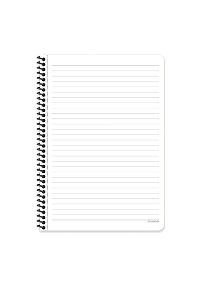 16.5x22.5 Çizgili Defter Puantiye - Mavi Çok Renkli