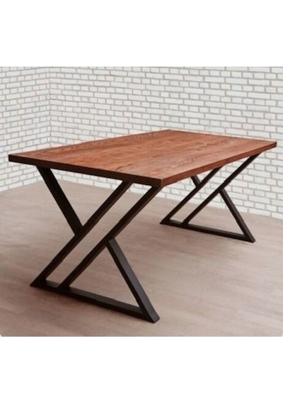 Güvendekoratif Dekoratif Metal Masa Ayağı Kütük Masa Ayağı Mobilya Ayakları 70X6 (529177983)