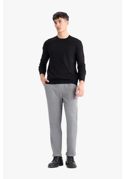 Defacto Jogger Fit Kısa Paça Penye Pantolon F0412ax25wngr370 Gri