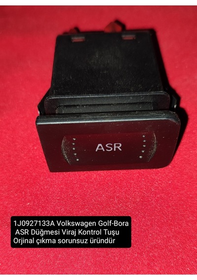 1J0927133A Volkswagen Golf-Bora ASR Düğmesi Viraj Kontrol Tuşu